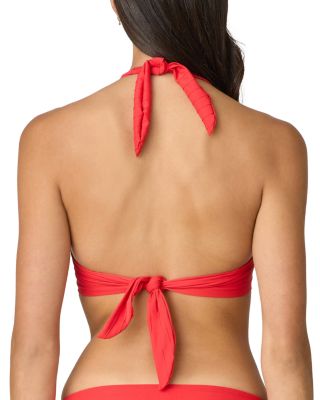Fuji Rib Ring Halter Bikini Top