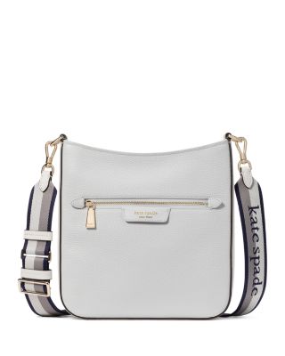 kate spade new york Hudson Color Blocked Pebble Leather Messenger Crossbody
