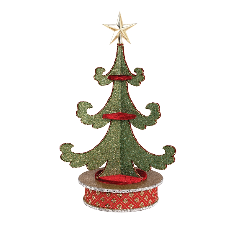 Mark Roberts Rotating Christmas Tree With Base