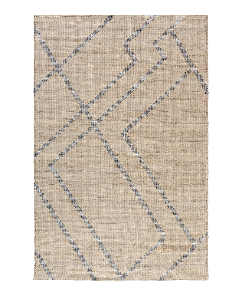 Lr Home Xanda Wil-575 Area Rug, 5' X 7'9 In Blue/natural
