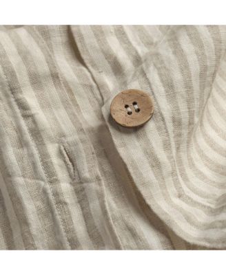  Linen Blend Duvet Cover, King