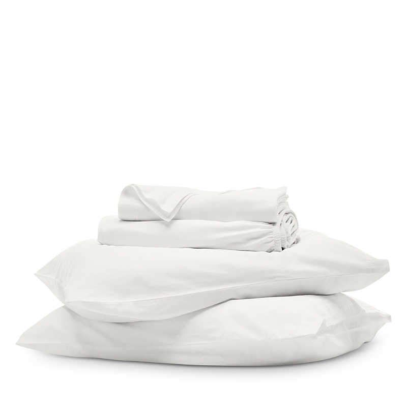 Boll & Branch Signature Vintage Washed Sheet Set, California King In Vintage White