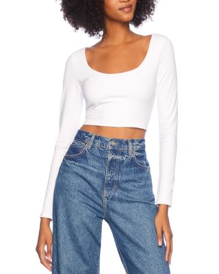 Low Scoop Crop Top