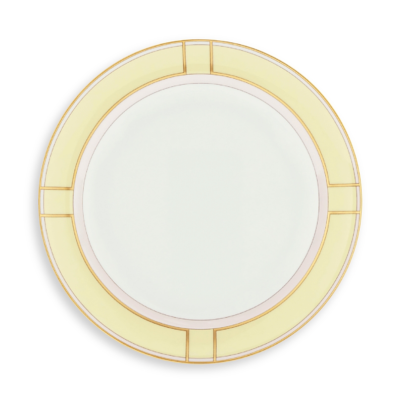 Ginori 1735 Porcelain Colonna Diva Giallo Side Plate In Giallo