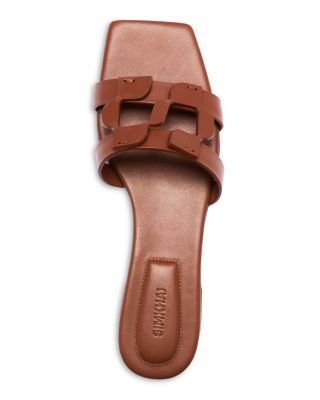 Women's Monogram Flat Sandals