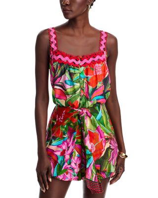 Jardin De Reve Floral Print Top & Shorts