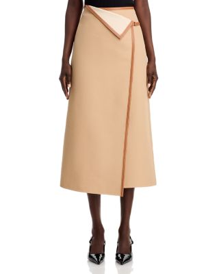 Reversible Wide Notch Lapel Jacket & Skirt