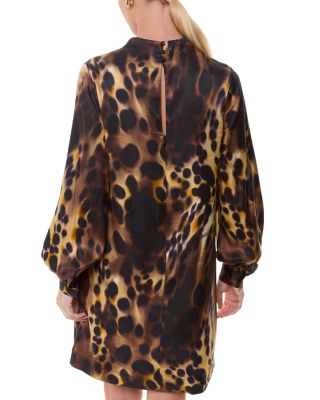 Misty Leopard Print Cleo Dress