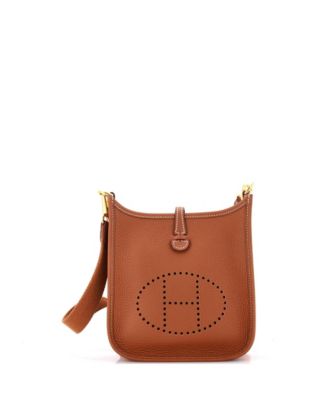 Pre-Owned Hermes Tpm Evelyne Bag Gen Iii Clemence