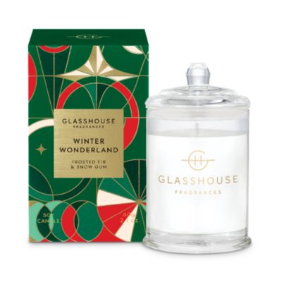 Glasshouse Fragrances Winter Wonderland Candle, 2.1 oz.