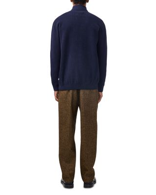 Danny Full Zip Ribbed Sweater