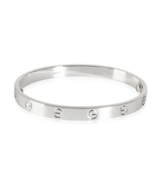 Pre-Owned Cartier Love 18K White Gold Bracelet