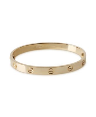 Pre-Owned Cartier Love 18k Yellow Gold Bracelet