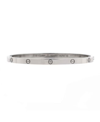 Pre-Owned Cartier Small Love Bracelet 18K White Gold