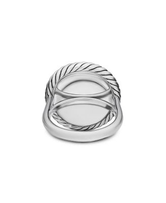 Sterling Silver DY Elements&reg; Pav&eacute; Diamond Ring