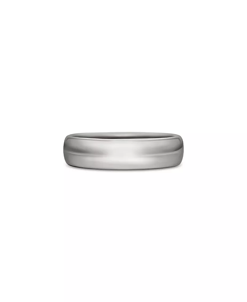 David Yurman Men's 18K White Gold Classic Band