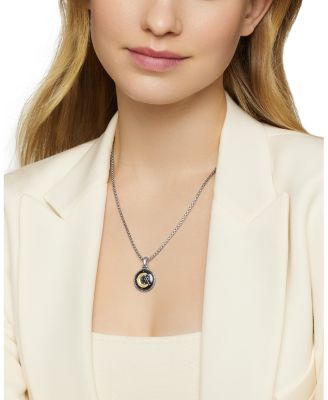 Cable Collectibles Moon and Star Amulet with Diamonds and 18K Gold