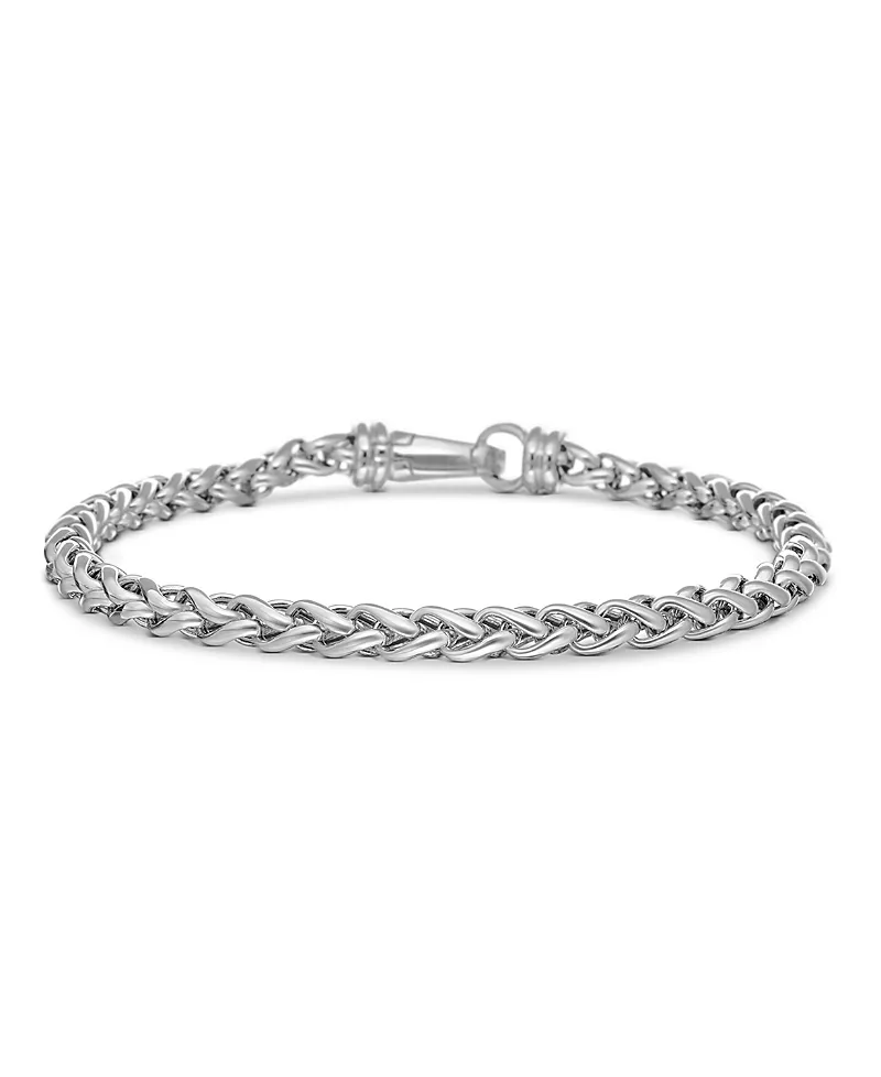 David Yurman Men's Wheat Chain Bracelet in Sterling Silver, 4mm