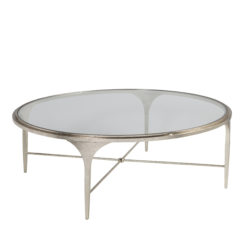 Artistica Porto Champagne Round Cocktail Table In Champagne