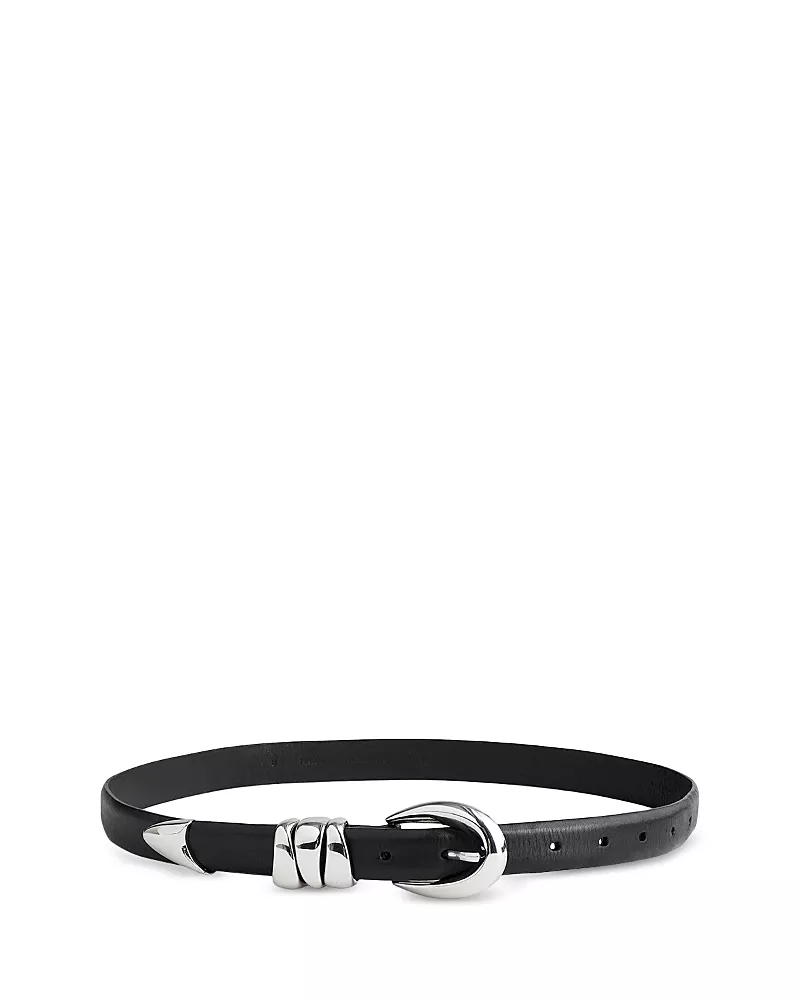 Madewell Women's Triple Keeper Suede Belt
