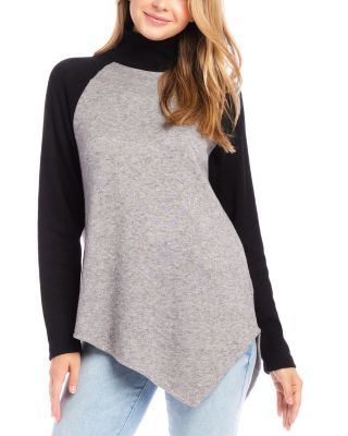 Karen Kane - Asymmetric Turtleneck Sweater