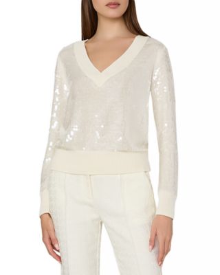 MILLY - Ilaria Sequin Sweater