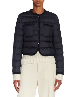 Gencay Braided Trim Quilted Jacket