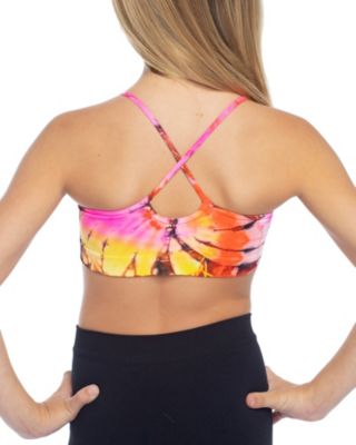 Swirl Tie Dye Bra Cami - Little Kid