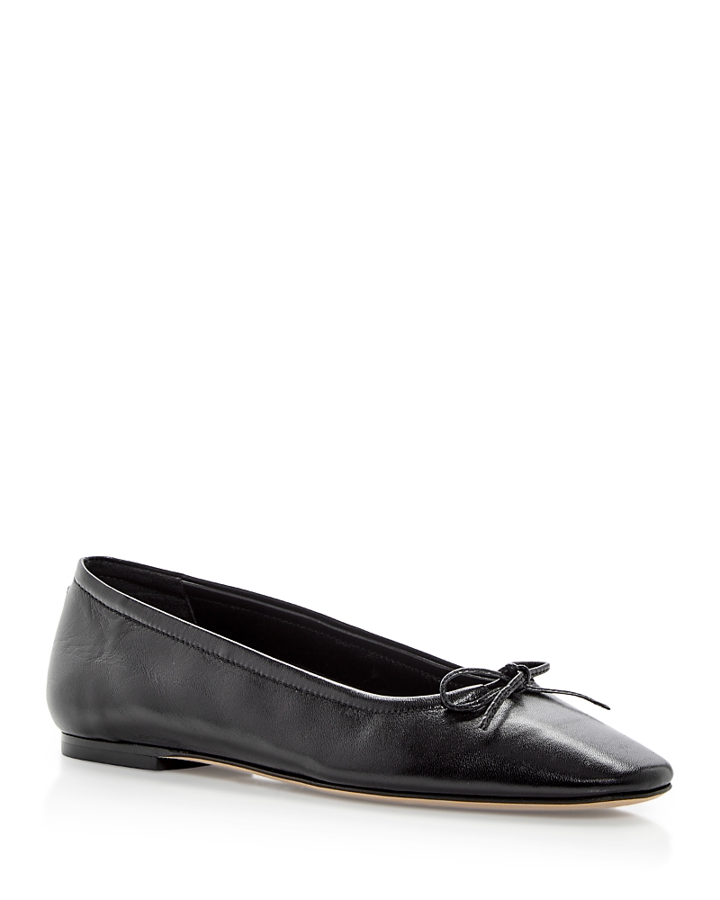 Aeyde Delfina Bow Ballet Flats