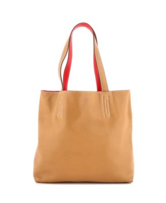 Pre-Owned Hermes 36 Double Sens Tote Veau Sikkim