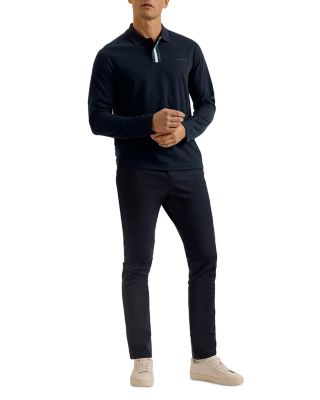 Pacto Regular Fit Long Sleeve Polo  