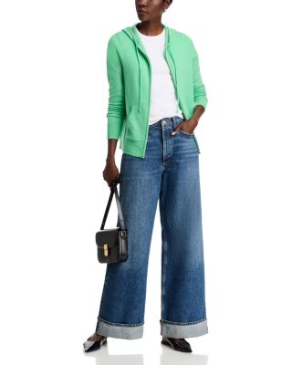 100% Cashmere Zip Hoodie - Exclusive