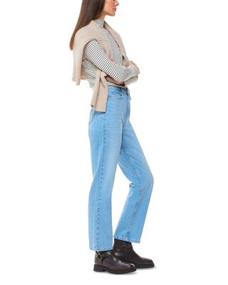 Ribbed High Neck Top