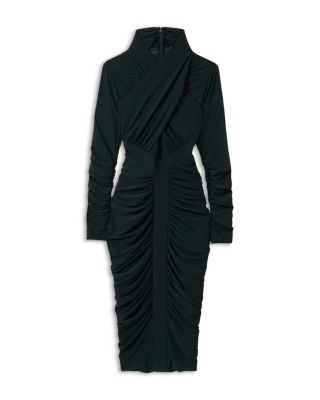 【海外限定】REISSワンピース☆Myla Ruched Bodycon Midi Dress REISS Myla Ruched Bodycon Midi Dress | Bloomingdale's