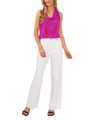 Sleeveless Cowl Neck Top