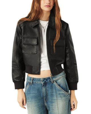 ba&sh - Utica Leather Jacket