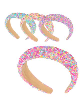Girls' Confetti Puff Headband