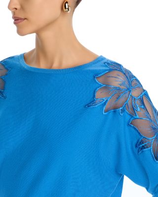 Cutout Shoulder Sweater