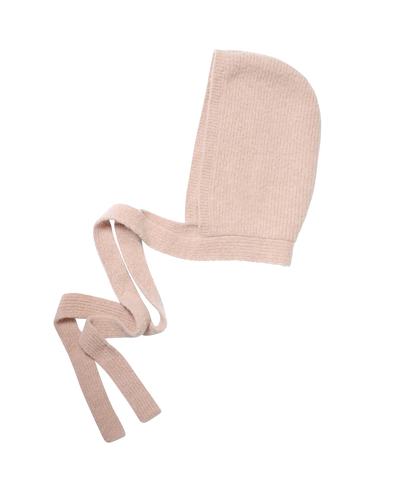 Hyer Goods Upcycled Alpaca Wool Tie Balaclava In Oatmeal