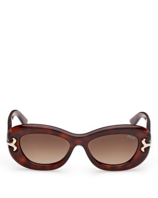 Geometric Sunglasses, 52mm