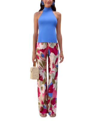 Wake Open Back Halter Top