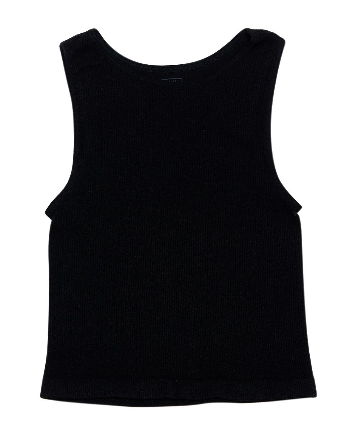 Malibu Sugar Girls' Ribbed Crop Sports Tank Top (4-6x) - Little Kid