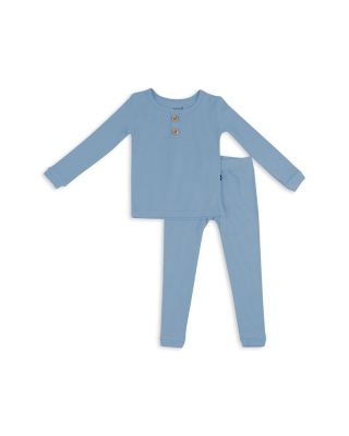 Unisex Ribbed Henley Top & Pants Set - Baby 