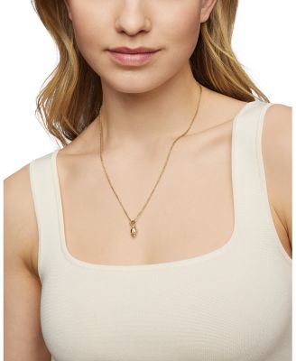 18K Yellow Gold Extra Small Skull Charm with Diamonds