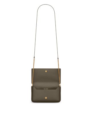 Cassandre Phone Holder with Strap in Smooth Leather