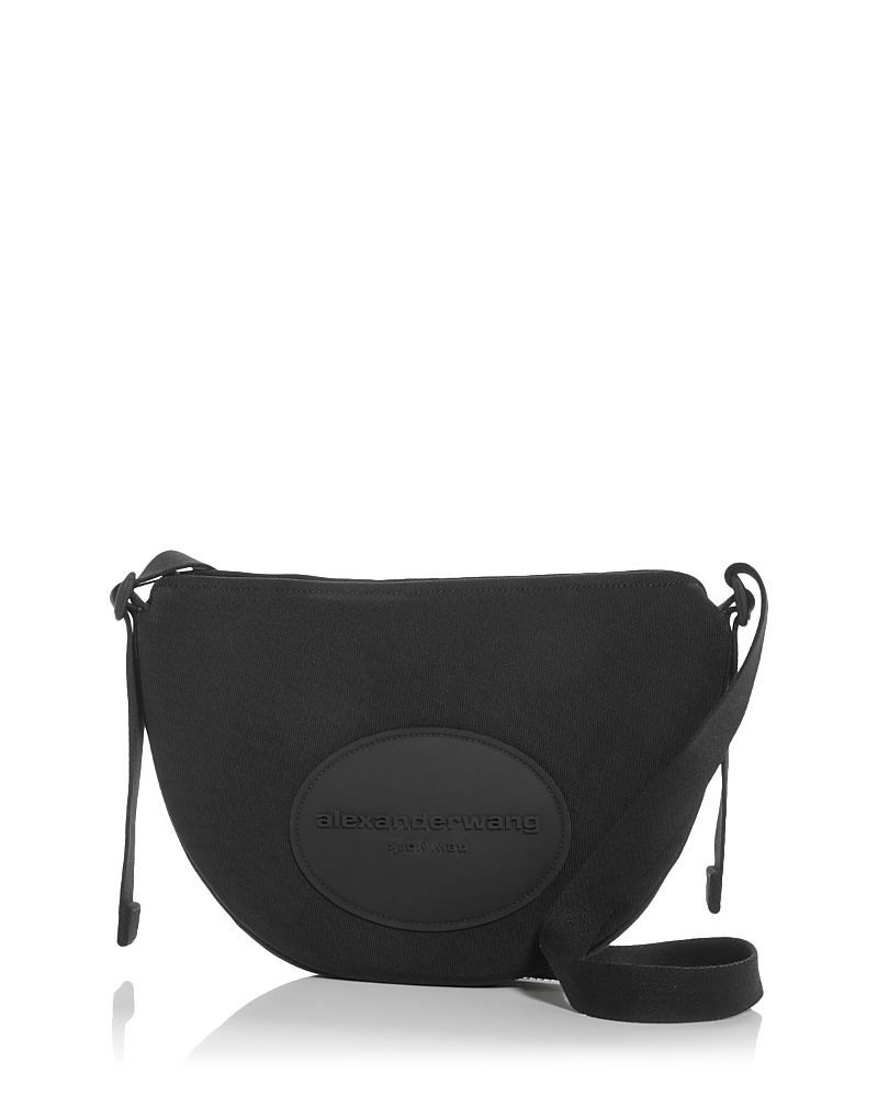 Alexander Wang Bo Small Crossbody Bag In Canvas In Black