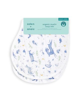 Muslin Reversible Burpy Bibs, 2 Pack