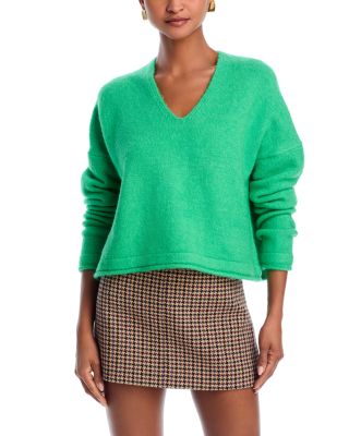 AQUA - V Neck Sweater - Exclusive