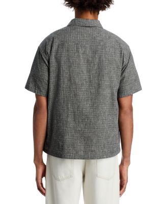 Men's Textured Short Sleeve Shirt