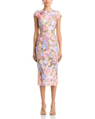 Jasmine Cap Sleeve Midi Dress